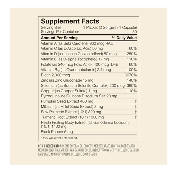 Vegamour GRO+ Advanced Growth & Density Supplements for Hair Thinning and Loss - Picture 7 of 7